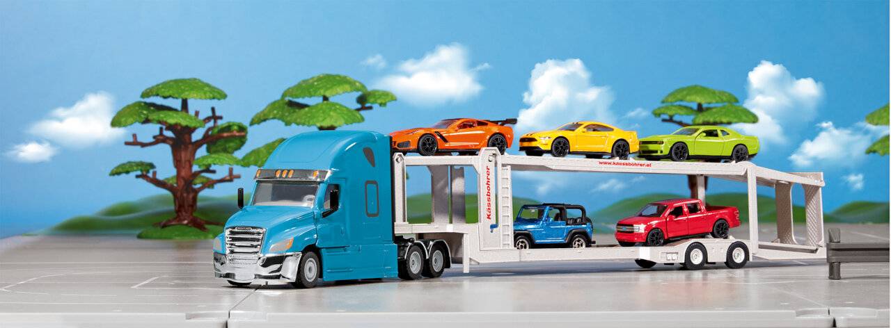 SIKU SUPER Freightliner Cascadia, Modellfahrzeug