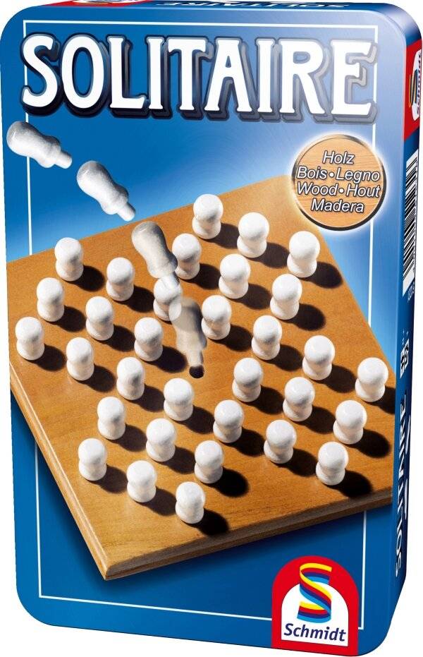 Schmidt Spiele Schmidt Spiele Solitaire Mitbringspiel in der Metalldose