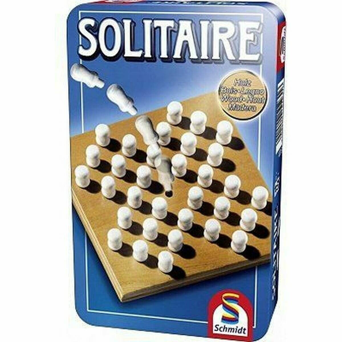 Schmidt Spiele Schmidt Spiele Solitaire Mitbringspiel in der Metalldose