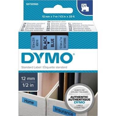 Dymo Dymo Schriftband 45016 Blue Black (S0720560)
