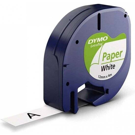 Dymo Dymo Schriftband 91200 White (S0721510)