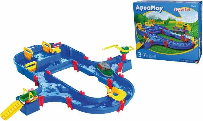 Aquaplay SuperSet, Bahn (blau/gelb)