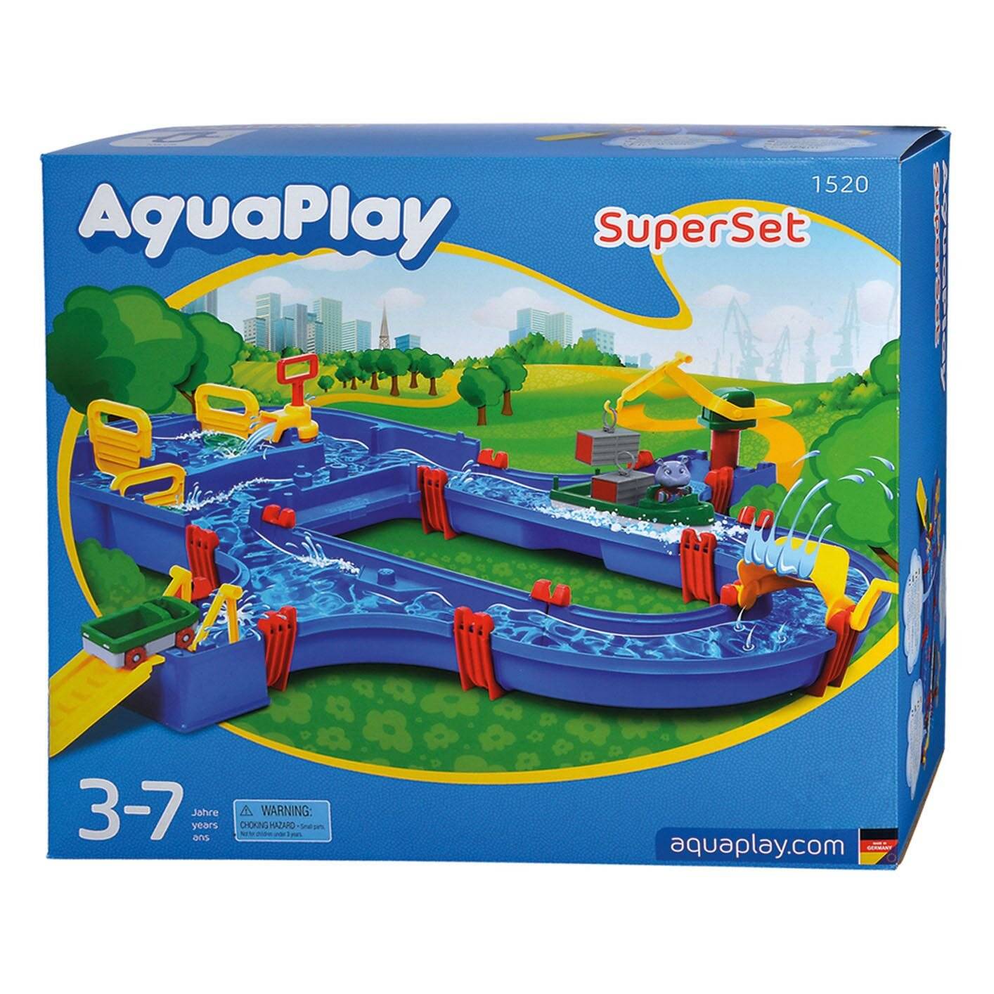 Aquaplay SuperSet, Bahn (blau/gelb)