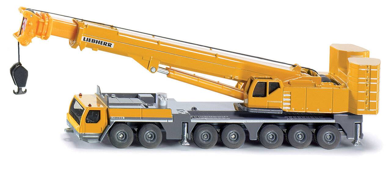 SIKU SUPER Mobilkran Liebherr, Modellfahrzeug (orange)