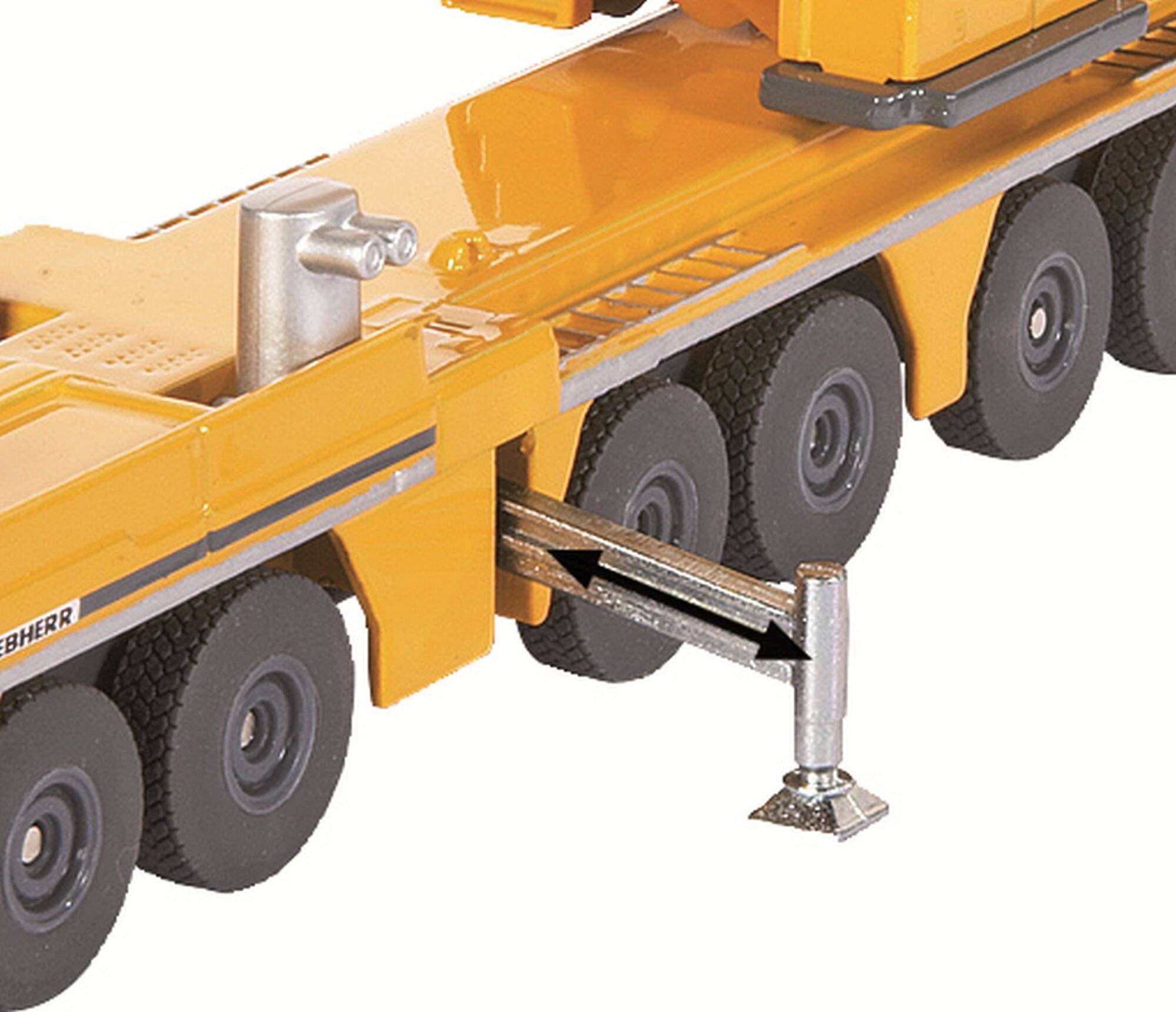 SIKU SUPER Mobilkran Liebherr, Modellfahrzeug (orange)