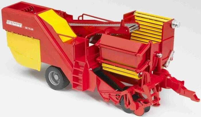 bruder Grimme SE 75-30 Kartoffelvollernter mit 80 Kartoffelimitaten