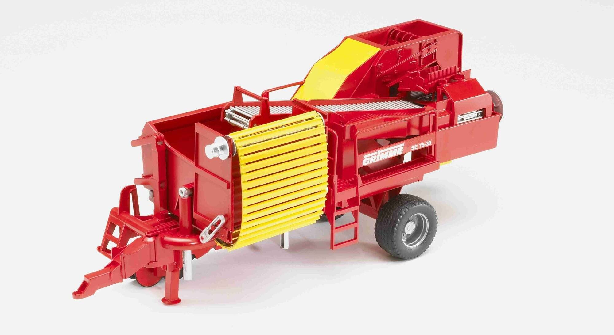 bruder Grimme SE 75-30 Kartoffelvollernter mit 80 Kartoffelimitaten