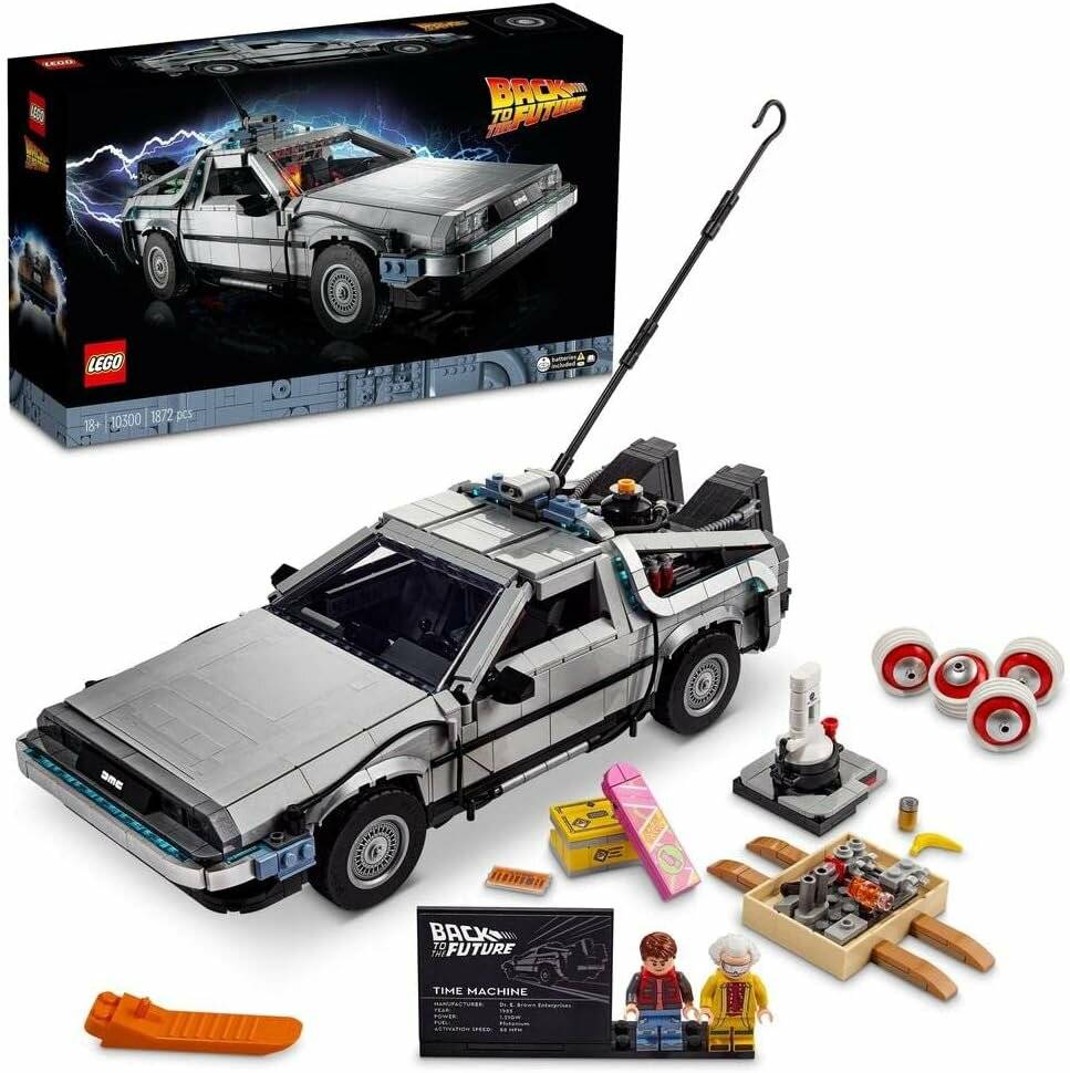 LEGO Creator Expert DeLorean DMC-12 DMC12 Die Zeitmaschine aus Zurück in die Zukunft (10300 )