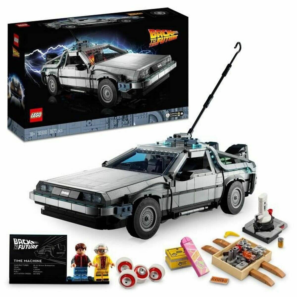 LEGO Creator Expert DeLorean DMC-12 DMC12 Die Zeitmaschine aus Zurück in die Zukunft (10300 )