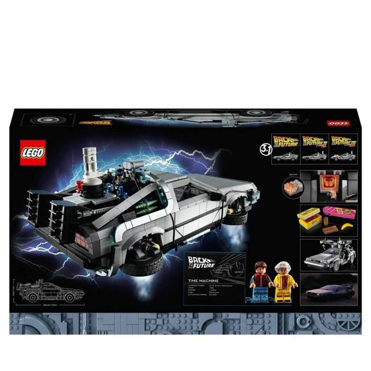 LEGO Creator Expert DeLorean DMC-12 DMC12 Die Zeitmaschine aus Zurück in die Zukunft (10300 )