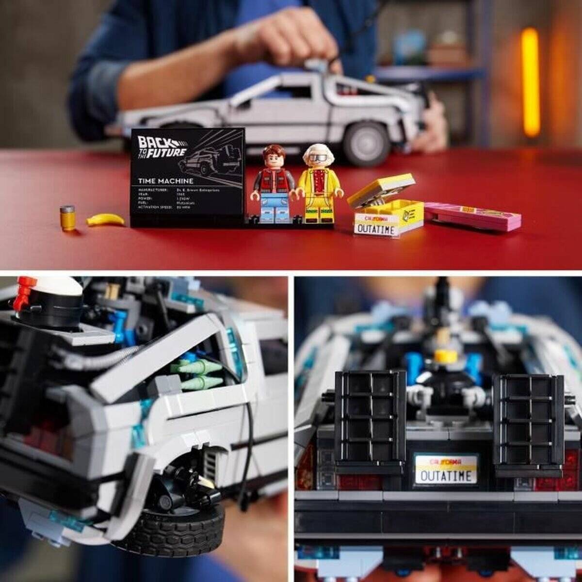 LEGO Creator Expert DeLorean DMC-12 DMC12 Die Zeitmaschine aus Zurück in die Zukunft (10300 )