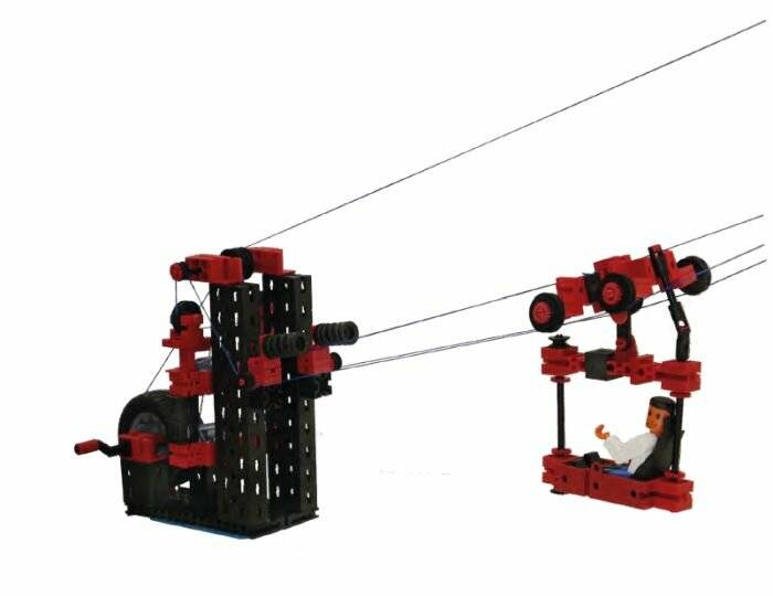 fischertechnik Seilbahn, Konstruktionsspielzeug