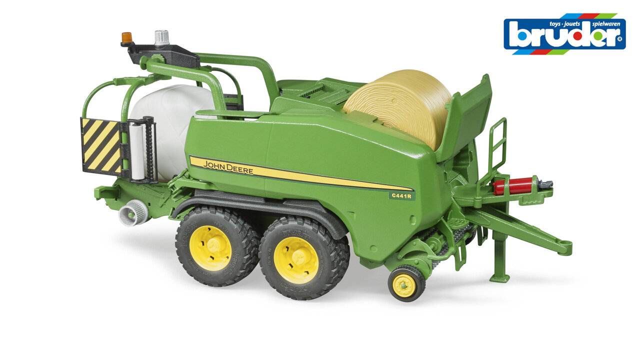 bruder John Deere Rundballen - Presswicke, Modellfahrzeug (grÃ ¼ n)