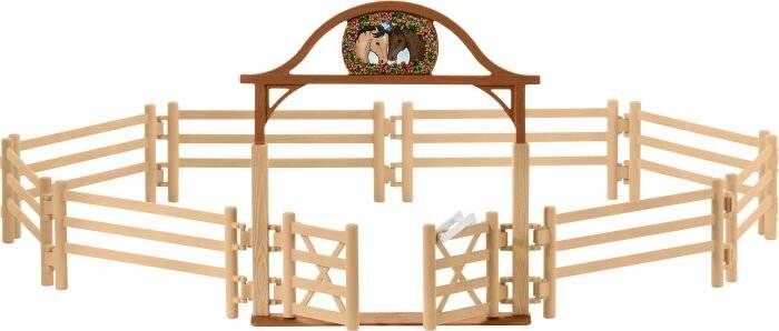 Pferdekoppel mit Eingangstor