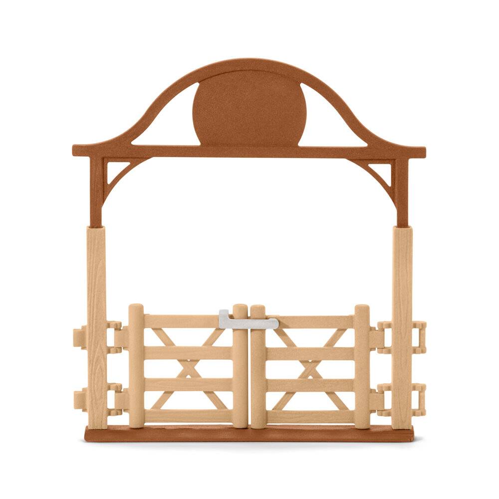 Pferdekoppel mit Eingangstor