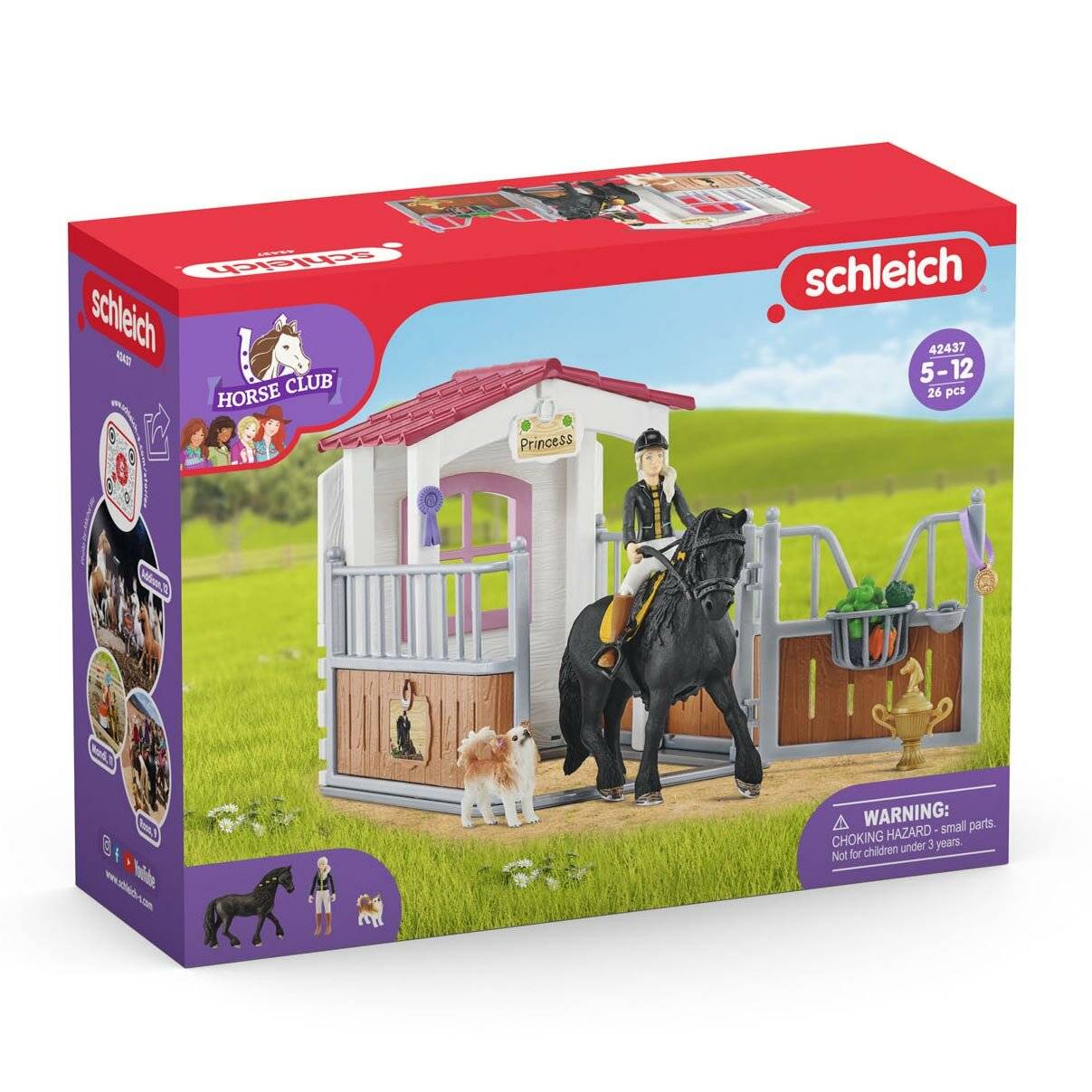Schleich Pferdebox mit Horse Club Tori & Princess (42437)