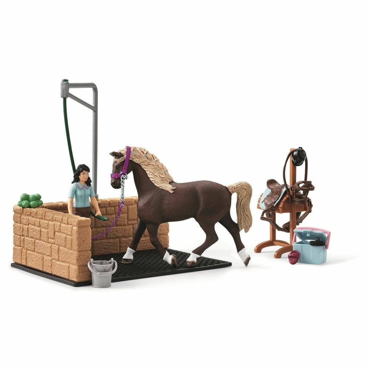 Schleich Waschplatz mit Horse Club Emily & Luna (42438)