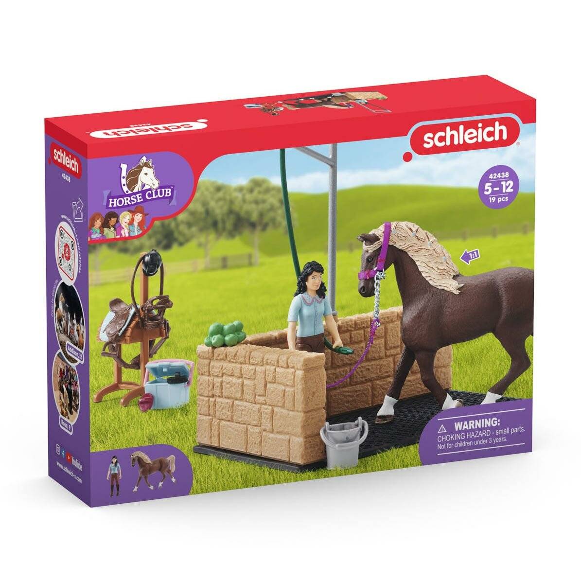 Schleich Waschplatz mit Horse Club Emily & Luna (42438)