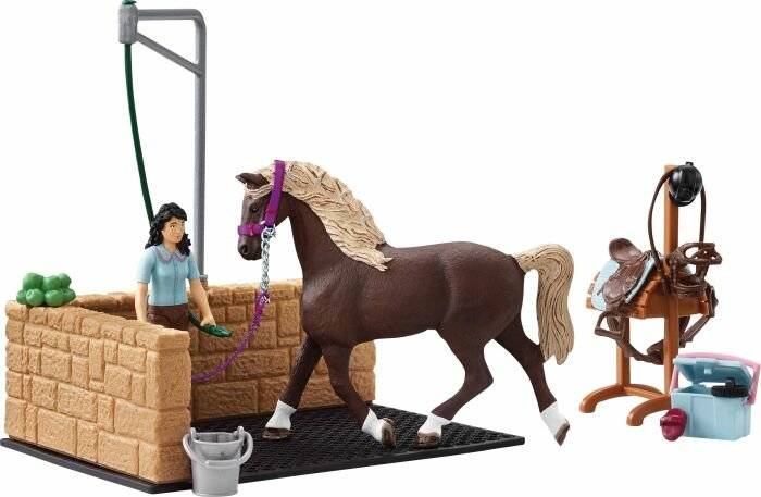 Schleich Waschplatz mit Horse Club Emily & Luna (42438)