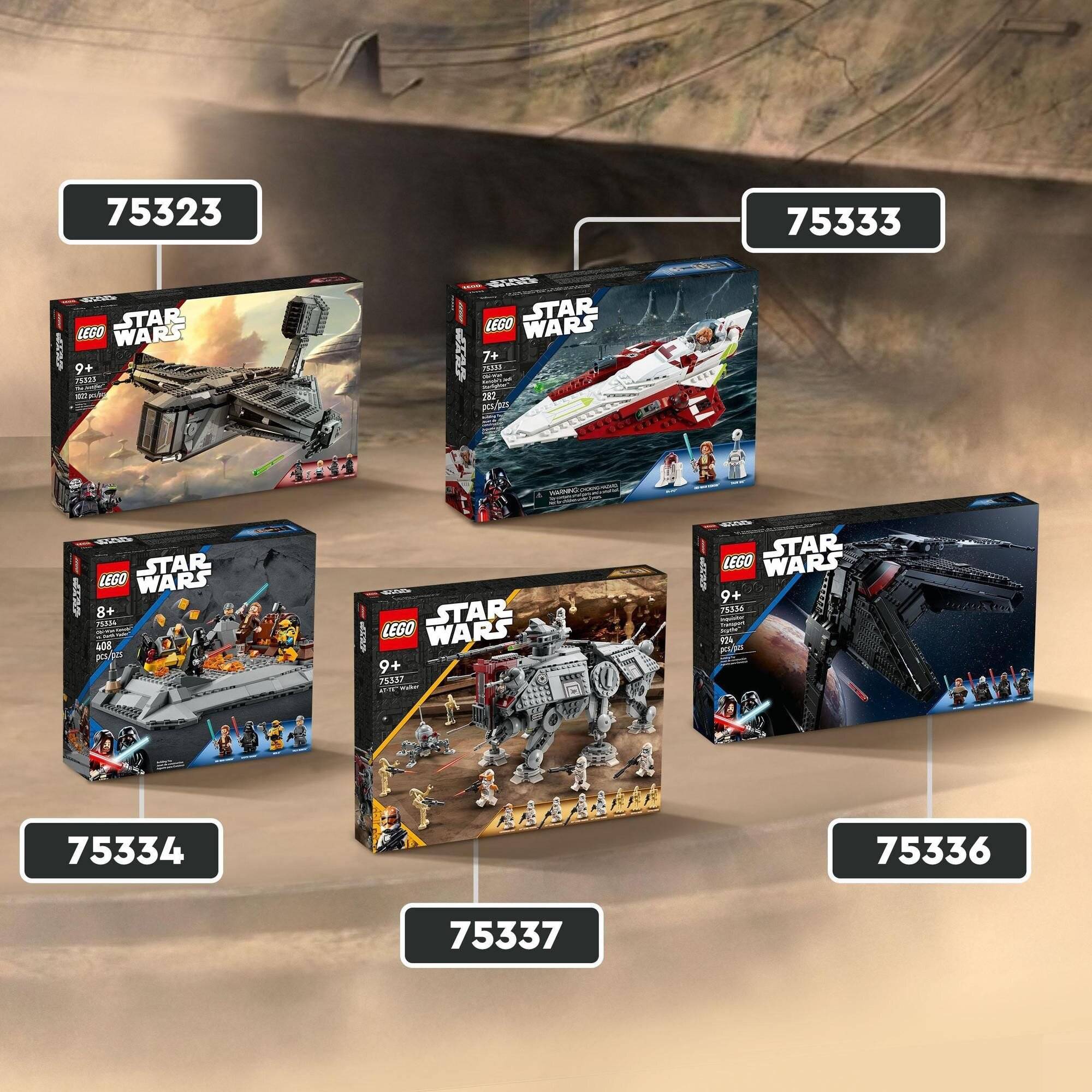 LEGO 75337 Star Wars AT-TE Walker - Die Rache der Sith-Set