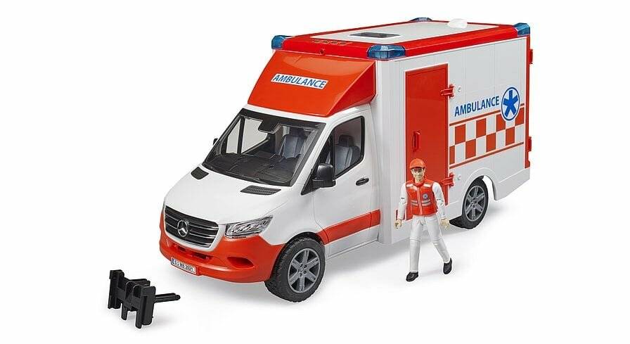 MB Sprinter Ambulanz mit Fahrer und Light + Sound Modul
