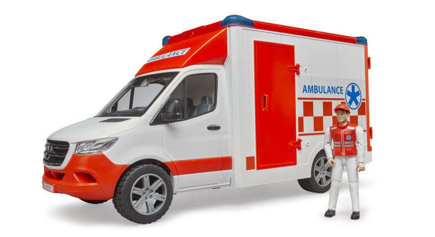 MB Sprinter Ambulanz mit Fahrer und Light + Sound Modul