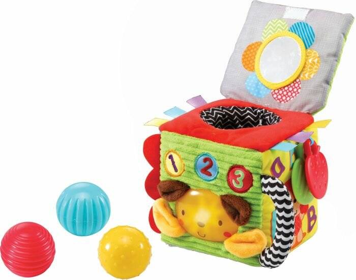 1-2-3 Kuschelwürfel