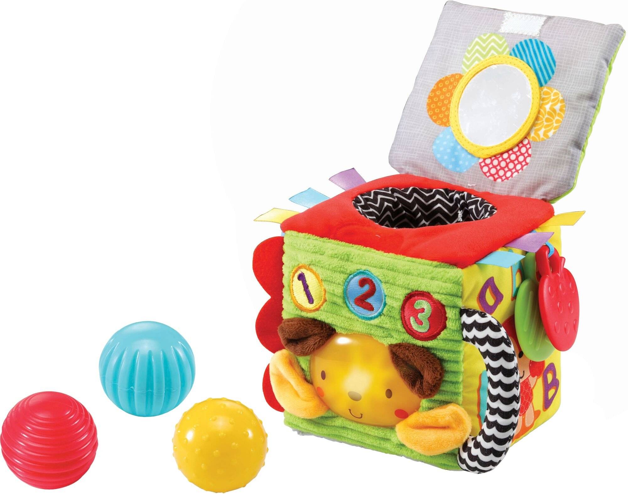 1-2-3 Kuschelwürfel