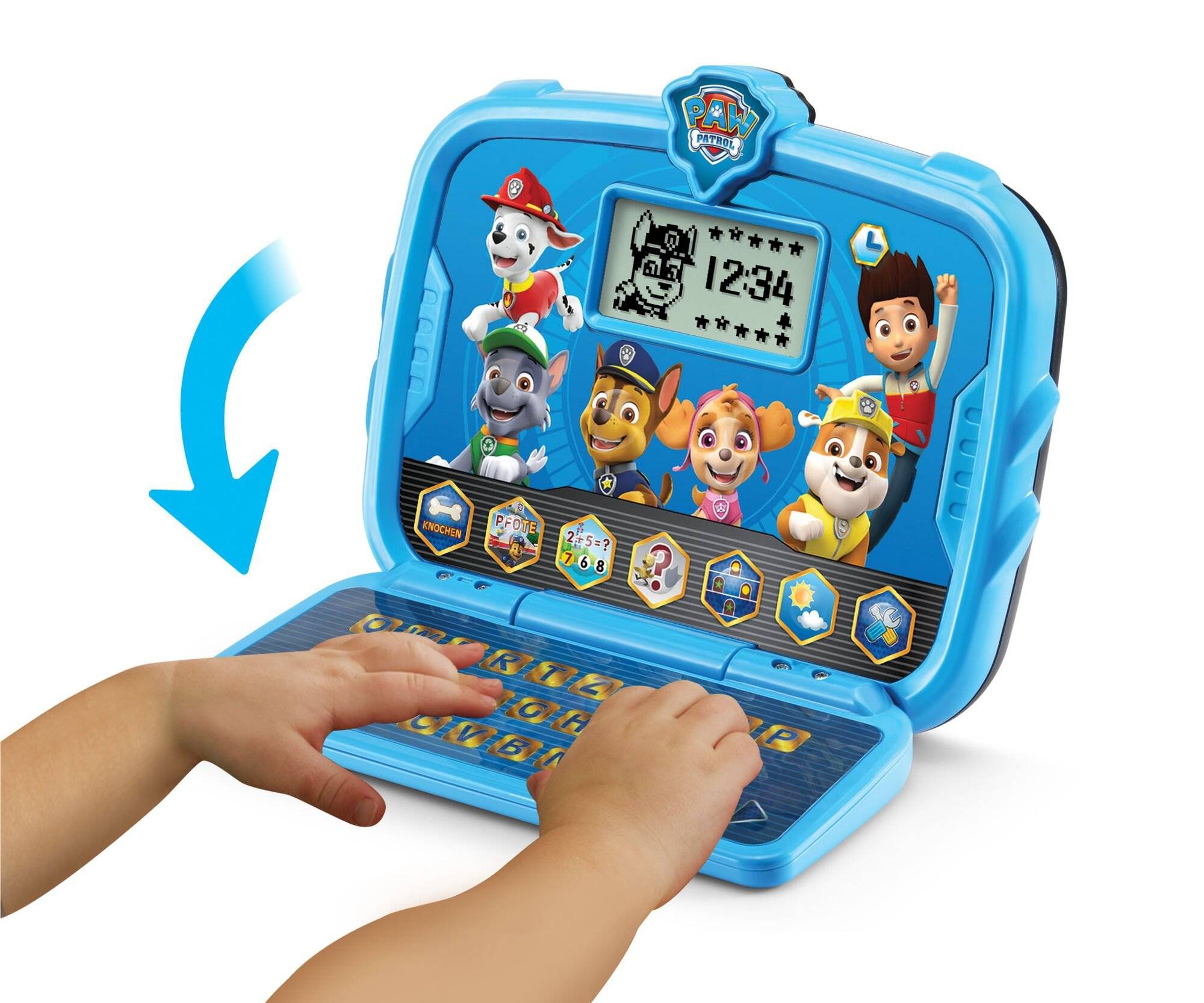 VTech PAW Patrol Lernlaptop, Lerncomputer (blau)