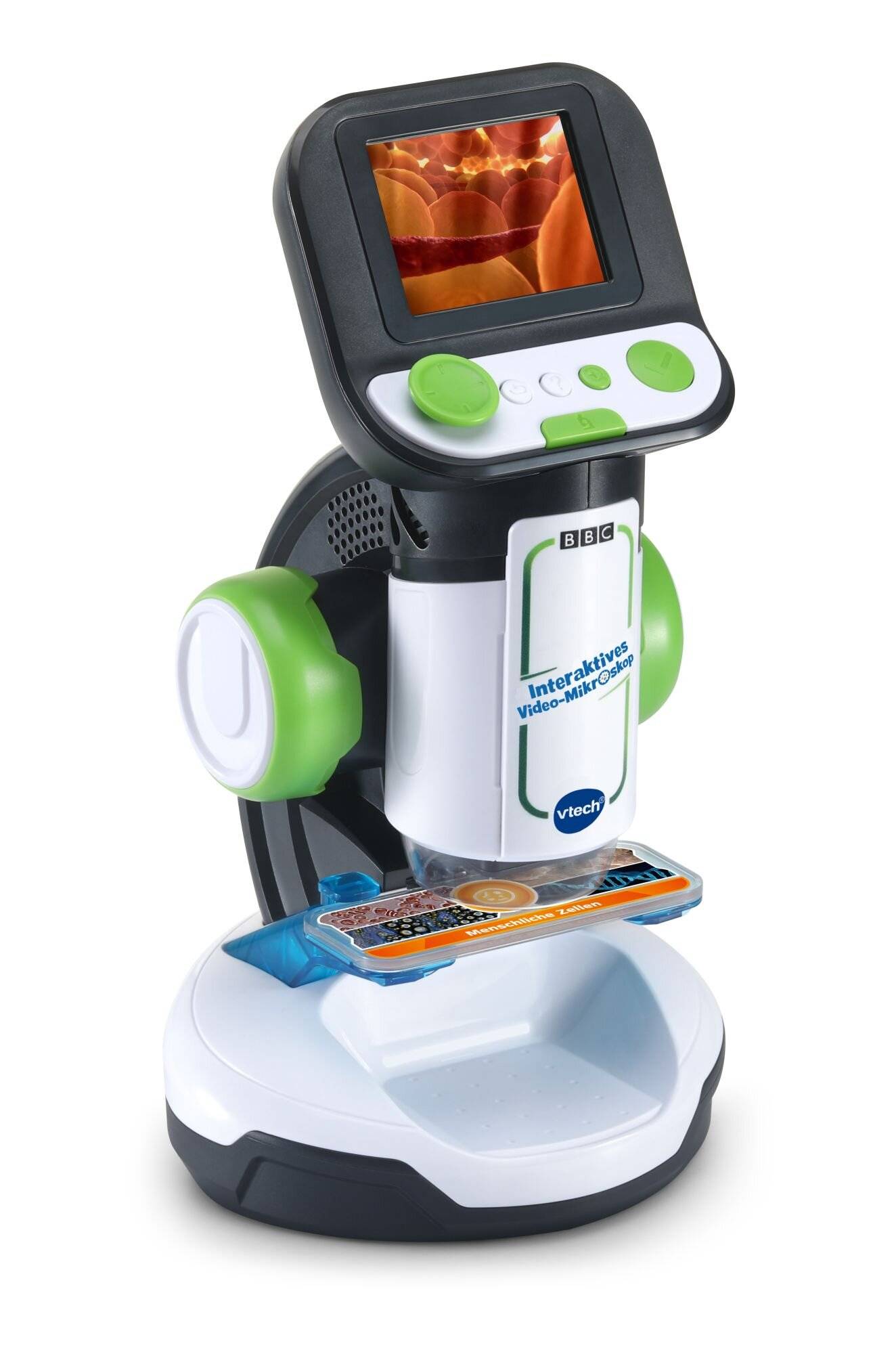 VTech Interaktives Video-Mikroskop, Experimentierkasten