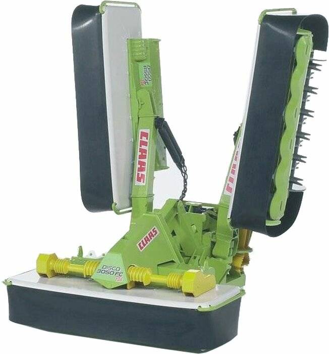 bruder Claas Disco 8550 C Plus Dreifach-MÃ ¤ hwerk, Spielfahrzeug