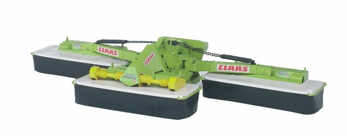 bruder Claas Disco 8550 C Plus Dreifach-MÃ ¤ hwerk, Spielfahrzeug