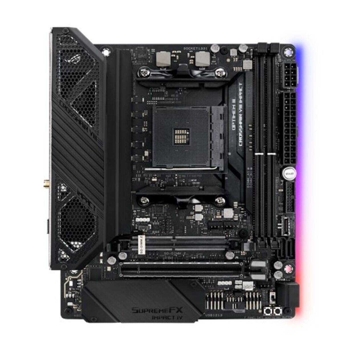 ASUS ROG Crosshair VIII Impact Motherboard (90MB11Q0-M0EAY0) (90MB11Q0M0EAY0)