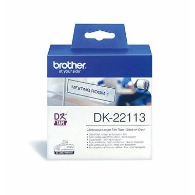 Brother Adress-Etiketten DK-22113 transparent (62mm)