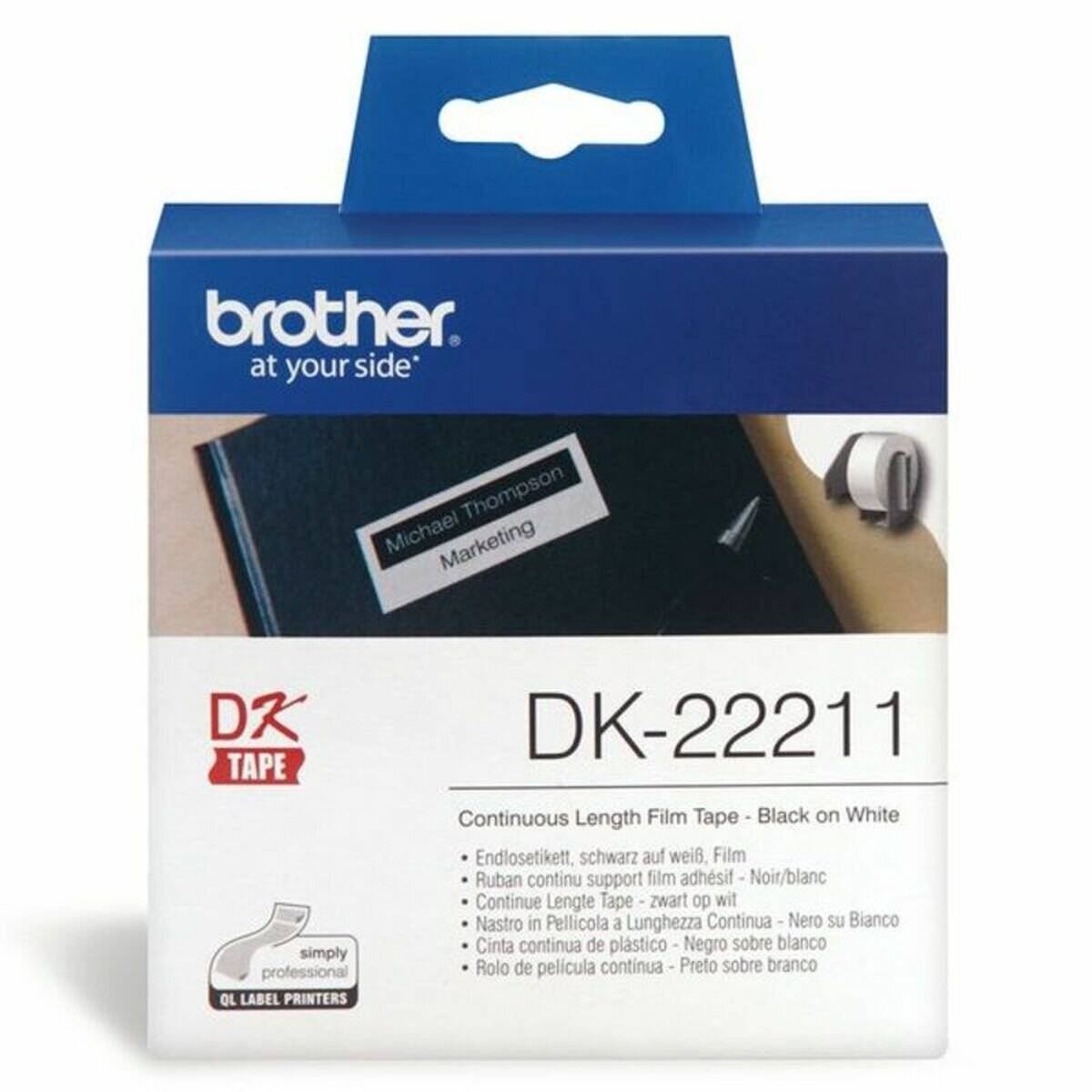 Brother Adress-Etiketten DK-22211 (29mm)