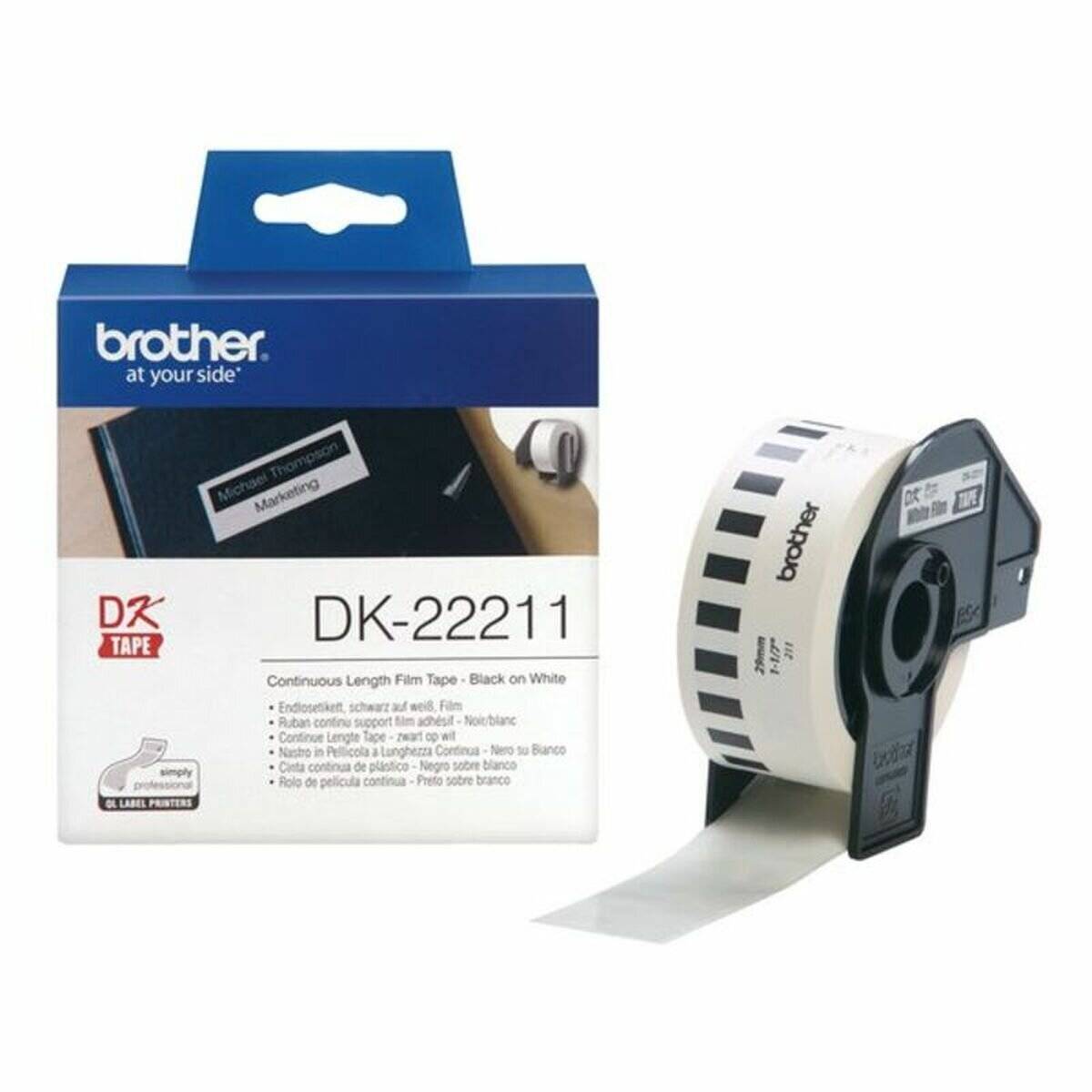Brother Adress-Etiketten DK-22211 (29mm)