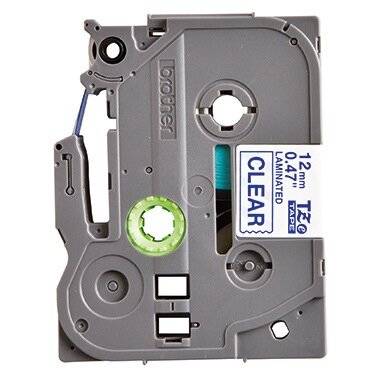 Brother P-touch TZE-133 clear/blue (8m x 12 mm)