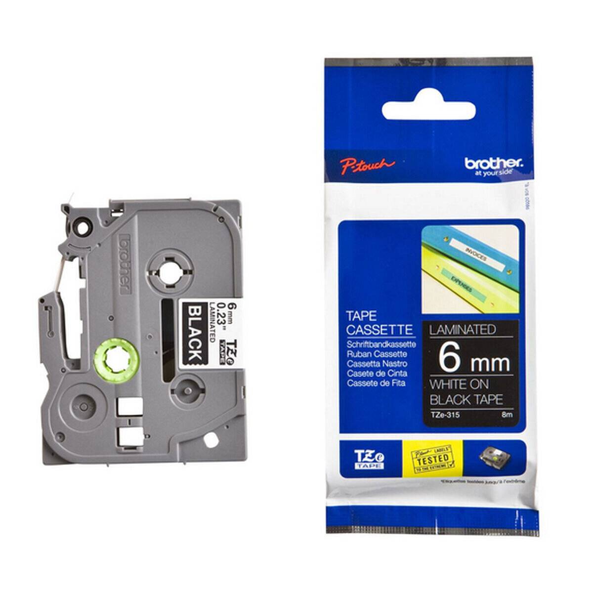 Brother P-touch Schriftband TZe-315 6mm x 8m