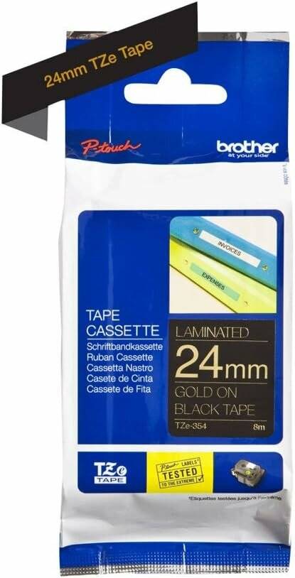 Brother P-touch Schriftband TZe-354 24mm x 8m
