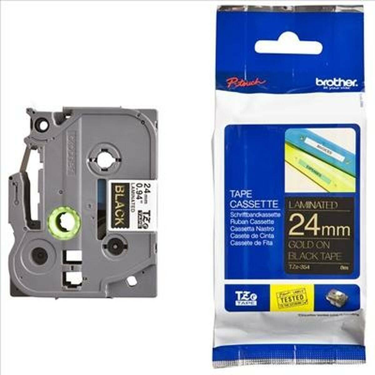 Brother P-touch Schriftband TZe-354 24mm x 8m