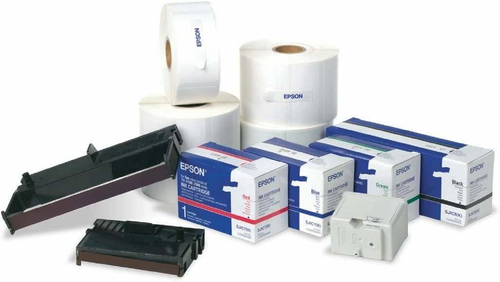 Epson Farbband ERC32B fü r schwarz Nylon