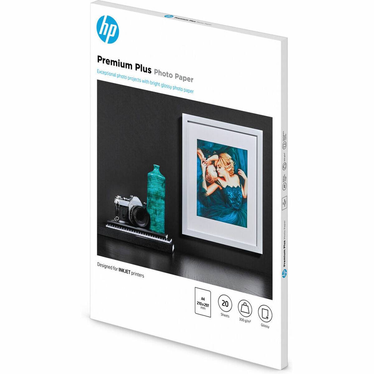 HP Premium Plus Glossy Photo Paper CR672A 20sheets A4