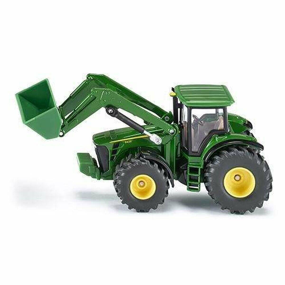 SIKU FARMER John Deere mit Frontlader, Modellfahrzeug