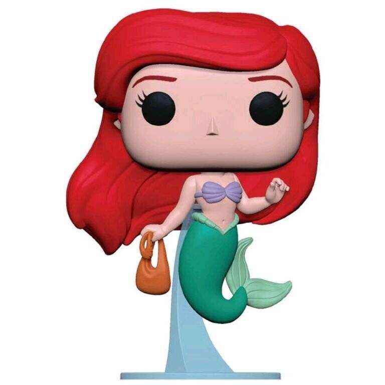 Funko POP Disney: Kleine Meerjungfrau - Ariel mit Tasche