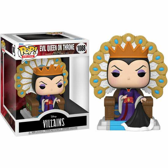 Funko POP Disney: Villains S3 - Böse Königin auf dem Thron