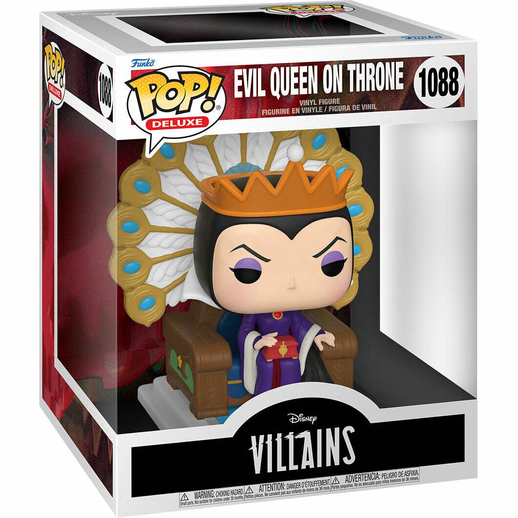 Funko POP Disney: Villains S3 - Böse Königin auf dem Thron