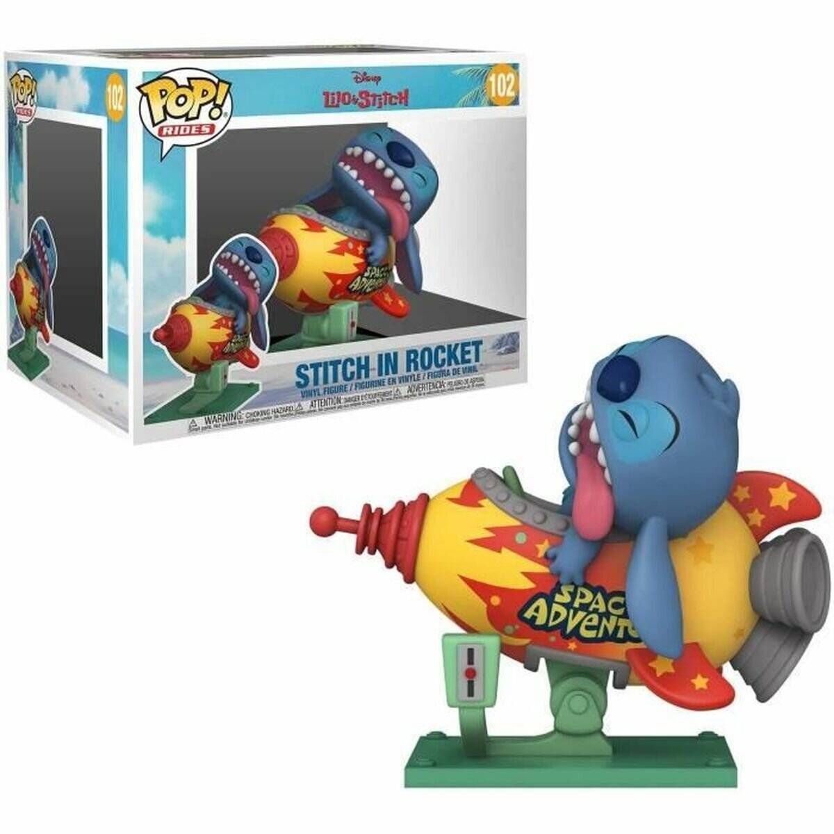 Funko POP Rides: Lilo & Stitch S2 - Stitch in Rocket