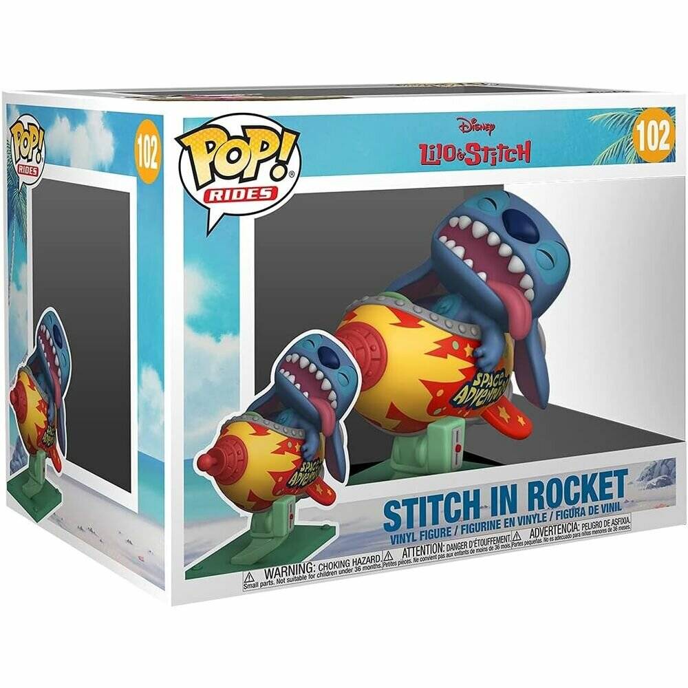 Funko POP Rides: Lilo & Stitch S2 - Stitch in Rocket