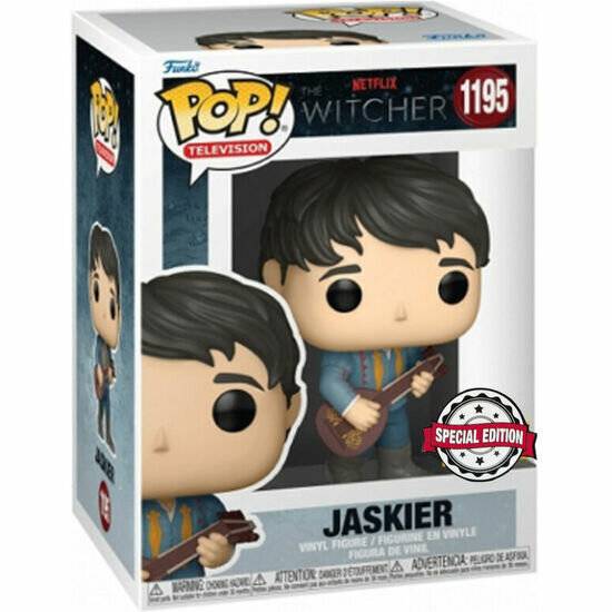 Funko POP TV: Witcher- Jaskier (Grünes Outfit)