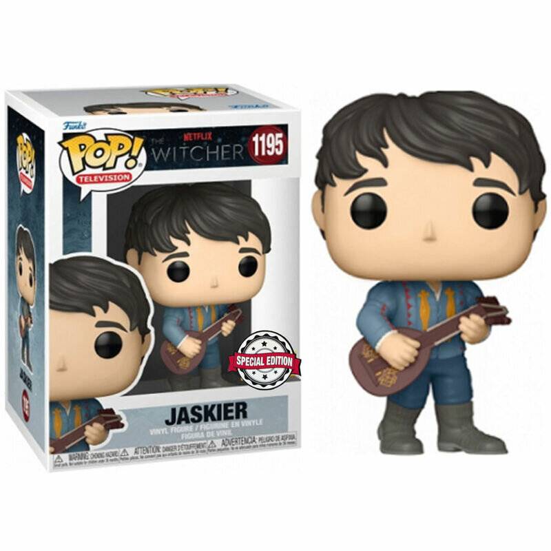 Funko POP TV: Witcher- Jaskier (Grünes Outfit)